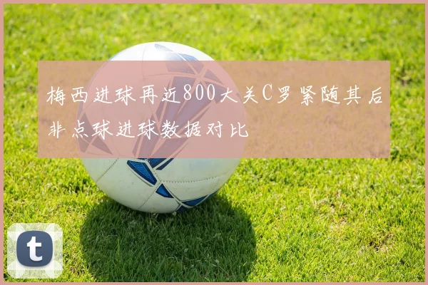 梅西进球再近800大关C罗紧随其后非点球进球数据对比